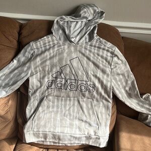 Large 14/16 long Sleeve (very) Light weight Adidas sweatshirt